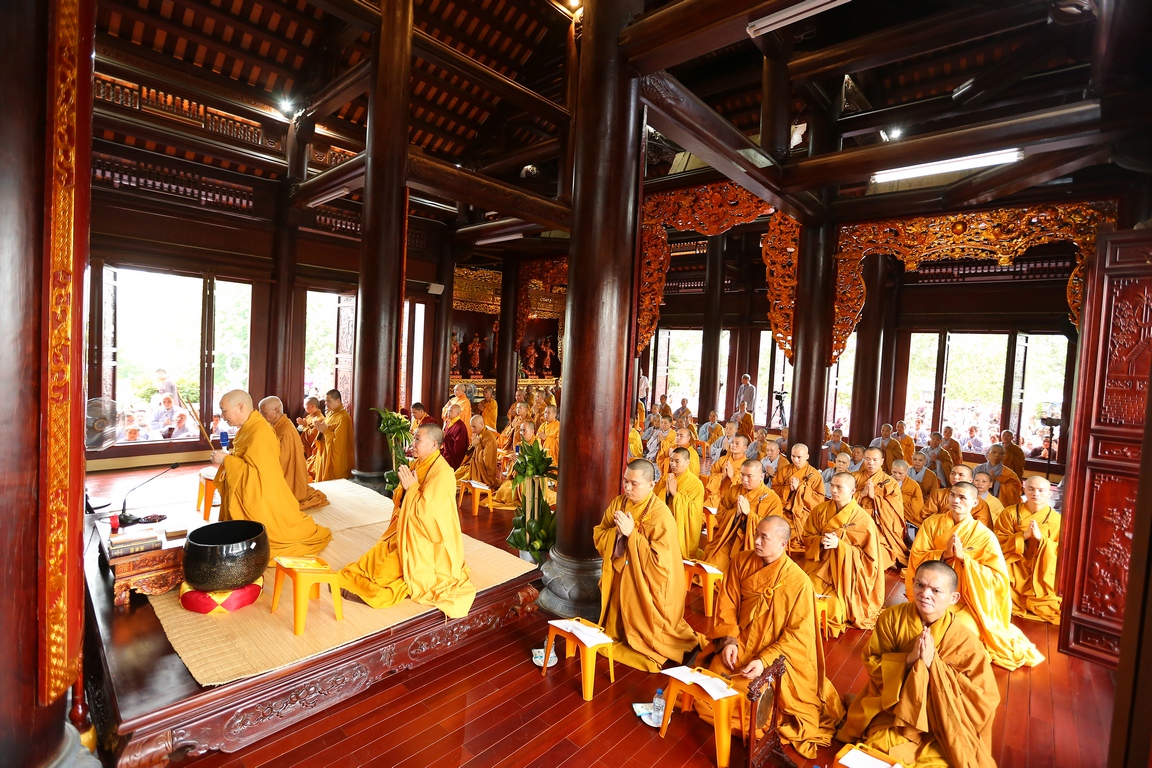 Hà Nội: Đại lễ khánh tạ Tam Bảo chùa Hòa Phúc 